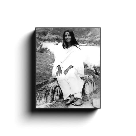 Sri Anandamayi Ma Portrait I Bless You Professional Etsy