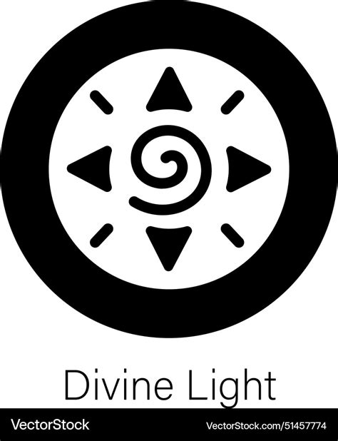 Divine light Royalty Free Vector Image - VectorStock