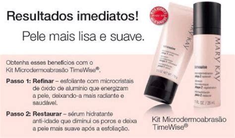 Peeling De Cristal Kit Microdermoabrasão Mary Kay R 198 00 em