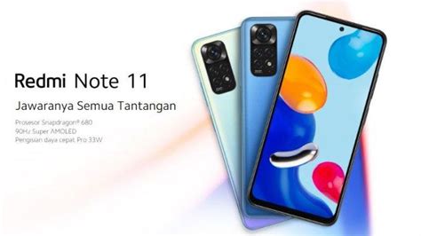 Harga Dan Spesifikasi HP Xiaomi Redmi Note 11 Terbaru Januari 2023