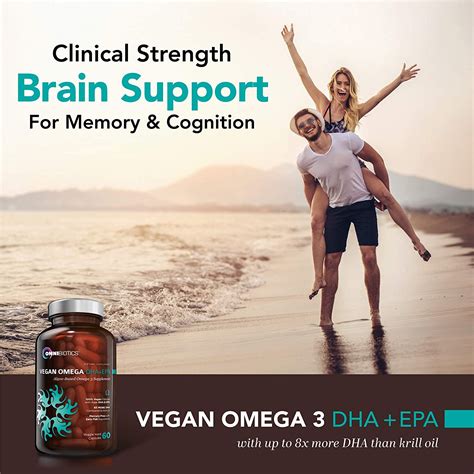 Vegan Dha Epa Supplement Best Source Of Omega 3 Algal Oil