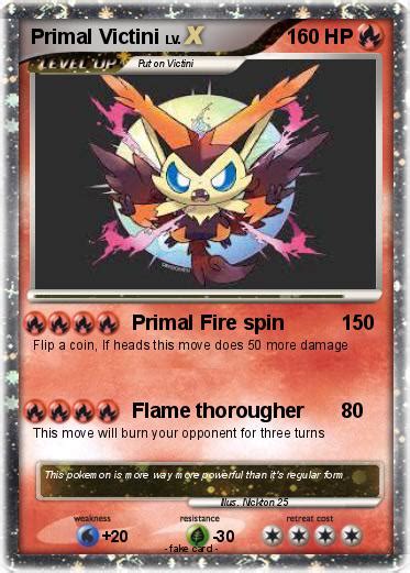 Pokémon Primal Victini Primal Fire Spin My Pokemon Card