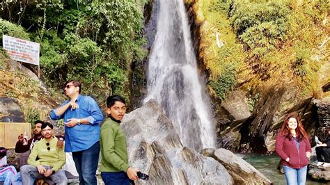 Most Beautiful Waterfall Bhagsu Waterfall Mcleodganj Dharamshala