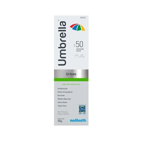 PROTETOR SOLAR UMBRELLA URBAN FPS50 50G | Droga Raia | Droga Raia