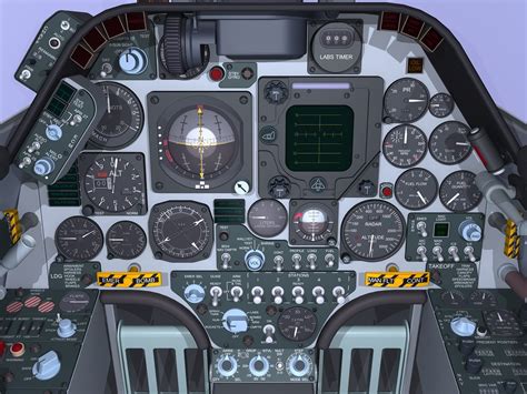 3d A-4m Skyhawk Cockpit Model