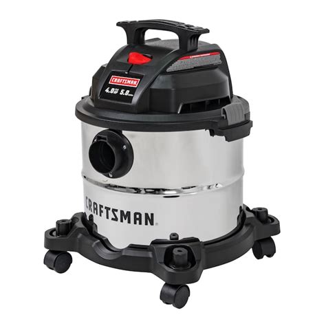 CRAFTSMAN CMXEVXA18115 5 Gallons 4 HP Corded Wet Dry Shop Vacuum With