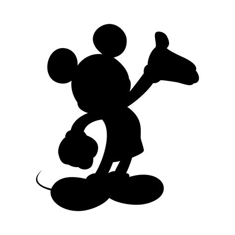 Mickey Mouse Silhouette Svg Mickey Svg Disney Png Disney Inspire