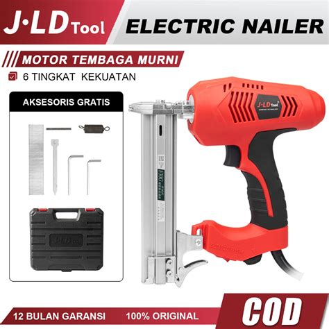 Jual Jld Mode Mesin Paku Tembak Listrik Electric Brad Nailer W J