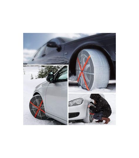 Chaussettes Neige Textile Voiture R Autosock Homologu Es B