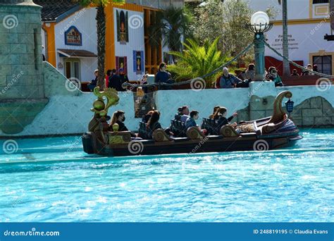 Europa Park Rust Germany April Th Water Roller Coaster In