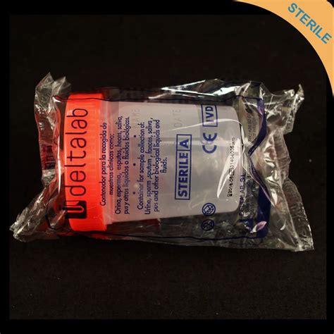 Ml Sterile Specimen Container Individually Wrapped