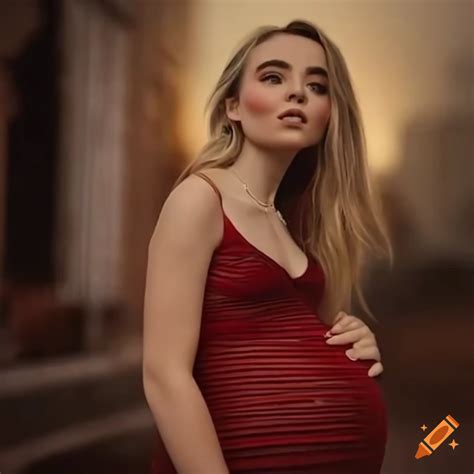 Sabrina Carpenter Pregnant On Craiyon