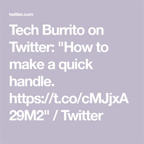 Tech Burrito On Twitter Burritos Tech Twitter