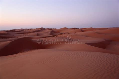 Sunrise and Shadows on the Red Sharqiya Sand Dunes of Oman Stock Photo - Image of caravan ...