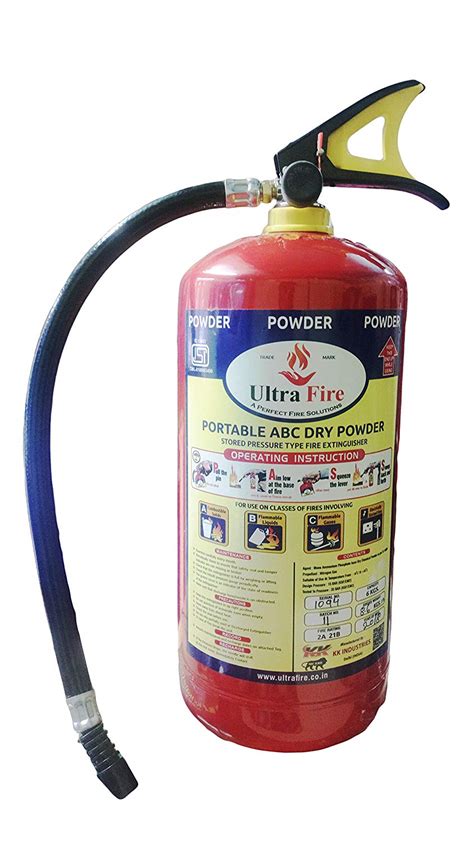 Abc Multipurpose Dry Powder Portable Fire Extinguishers Burhani