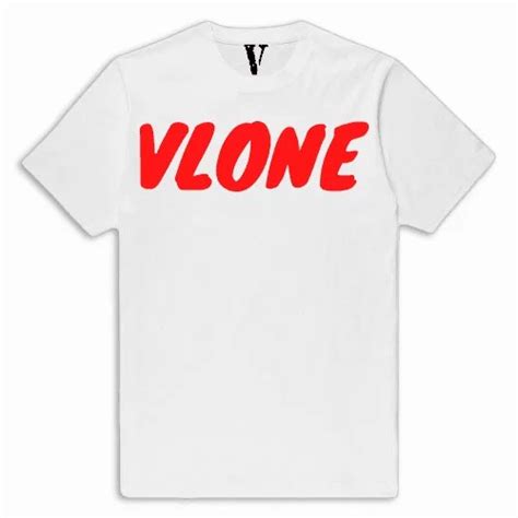 Vlone Bold Text Tee Vlone Shirt