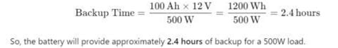 How To Calculate Inverter Battery Backup Time Invertekenergy