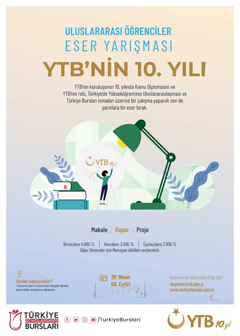 Türkiye Scholarships on Twitter Bu yıl YTBnin kuruluşunun 10 Yılı