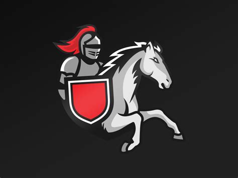 Knight Riders Sports Logo by Jon Hamilton on Dribbble