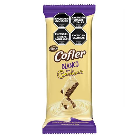 Chocolate Cofler Blanco Con Chocolinas Arcor En Casa