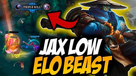 Jax Is A LOW ELO BEAST Dominate YOUR GAMES JAX JUNGLE GUIDE 13 24