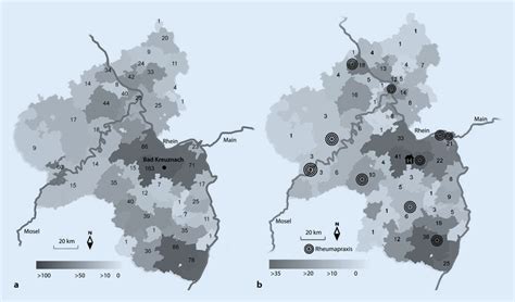 Abb Geographische Verteilung A Aller Anmeldungen B Aller