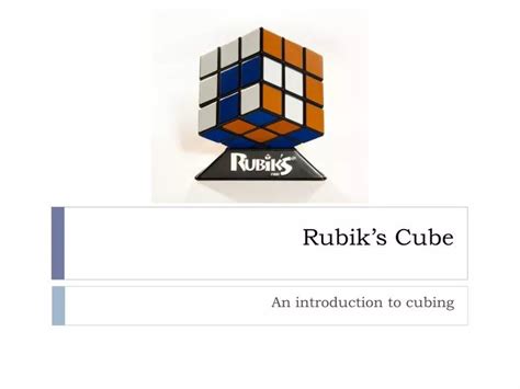 Ppt Rubiks Cube Powerpoint Presentation Free Download Id1442090