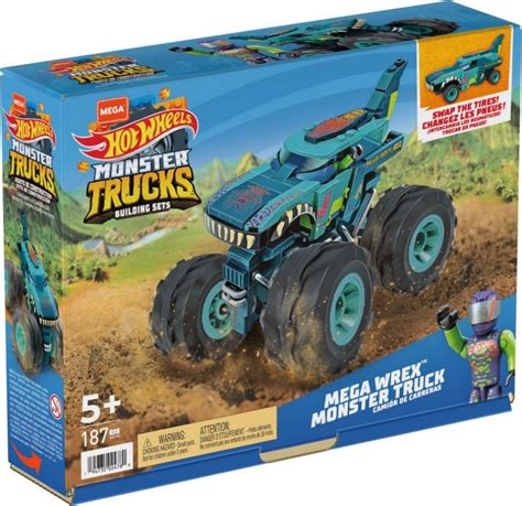 Mattel Mega Construx Hot Wheels Mega Wrex Monster Truck