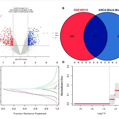 Identification Of Degs And Screening Of Hub Genes A Volcano Plot