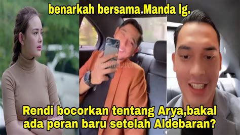 Rendy Bocorkan Tentang Arya Saloka Bakal Ada Peran Baru Setelah