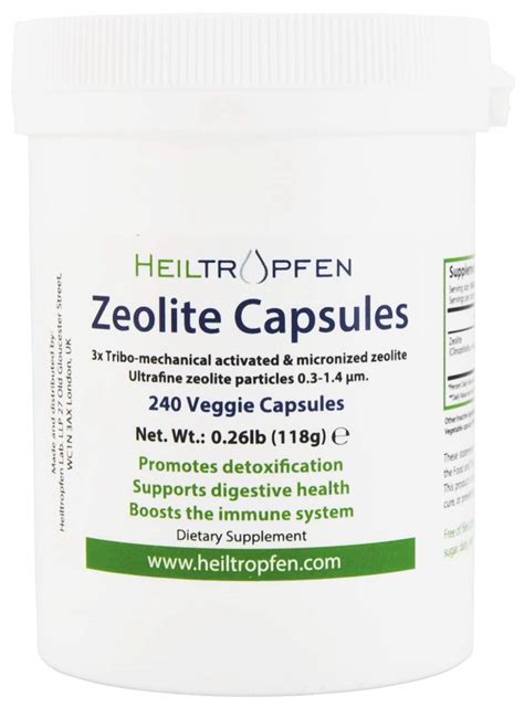 Buy Zeolite S Detox Clinoptilolite X Activated Natural