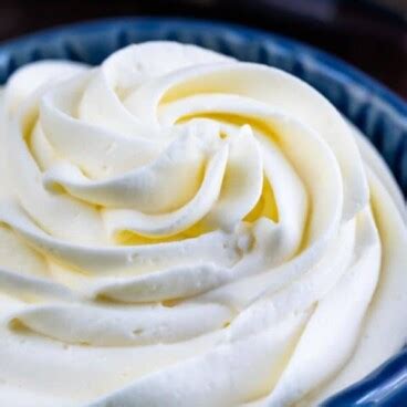 Stabilized Whipped Cream Frosting - Crazy for Crust