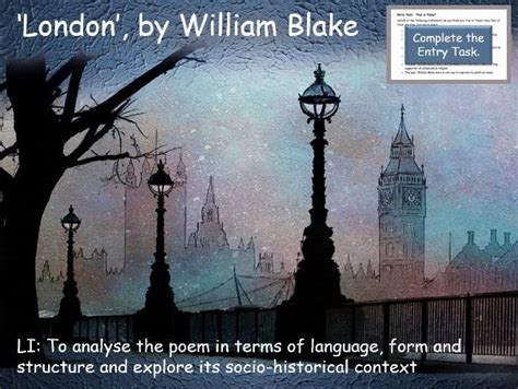 London (Poem) | Teaching Resources