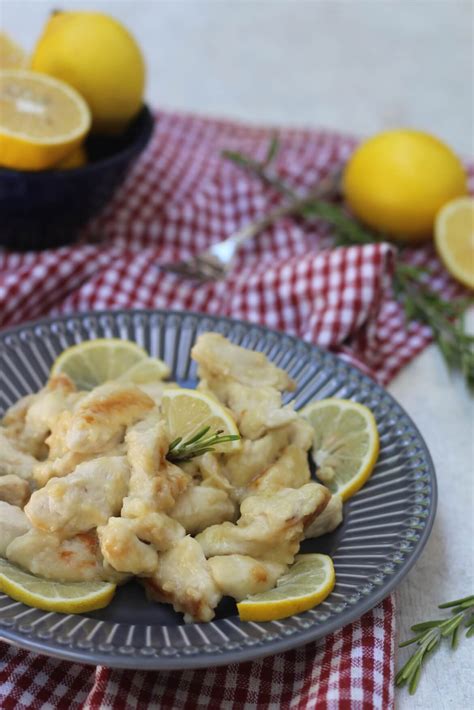 Straccetti Cremosi Di Pollo Al Limone Pronti In Minuti Cibo Che