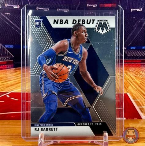 Nba Cards Rj Barrett Panini Mosaic Rookie Card Rc