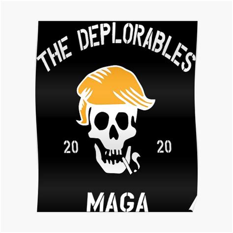 The Deplorables Maga 2020 Poster By Bcupdates Redbubble