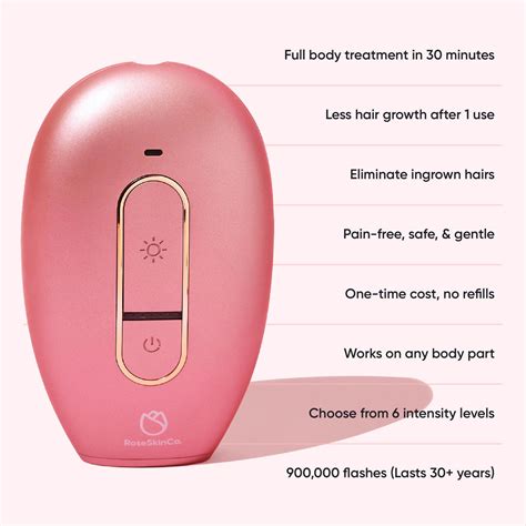 Lumi Permanent Hair Removal Device Roseskinco