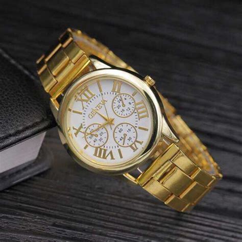 Geneva Roman Numerals Watch Steel Unisex Shopee Philippines