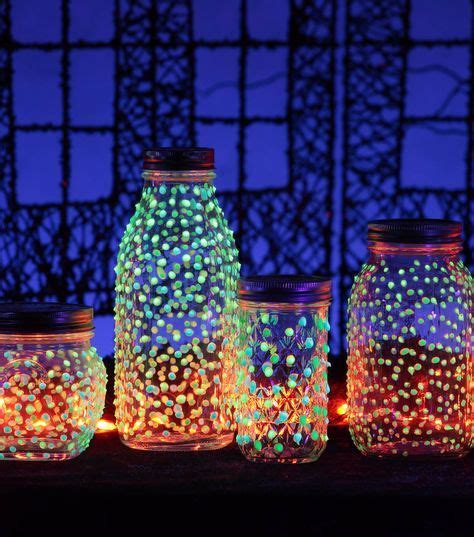 How To Make A Glow In The Dark Firefly Jar Im Dunkeln Leuchtende