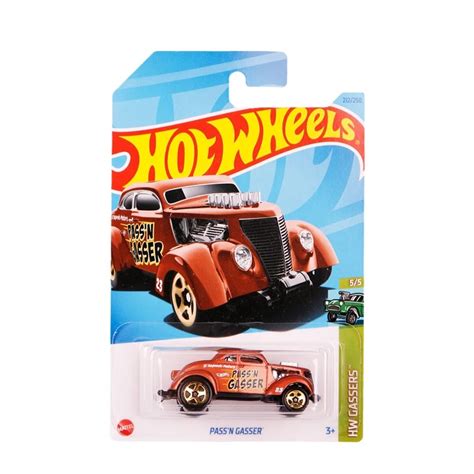 Carro Carrinho Miniatura Pass N Gasser Hw Gassers 212 Hot Wheels