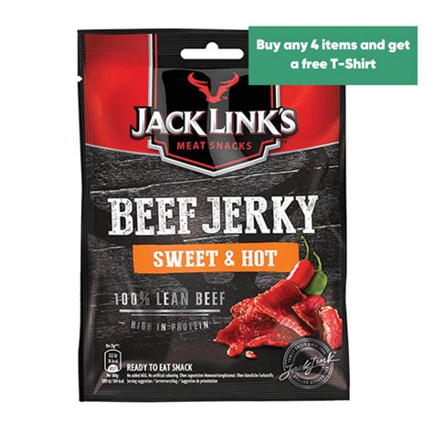 Jack Link S Beef Jerky Sweet Hot G What S Instore