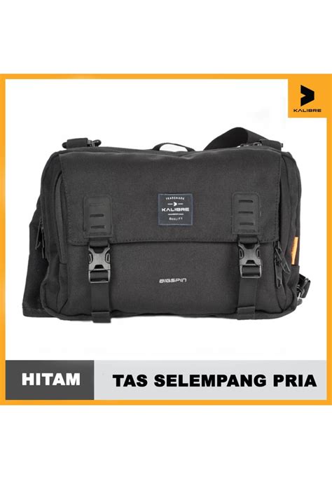 Jual Kalibre Tas Selempang Pria Kalibre Skate Bag Bigspin L Black