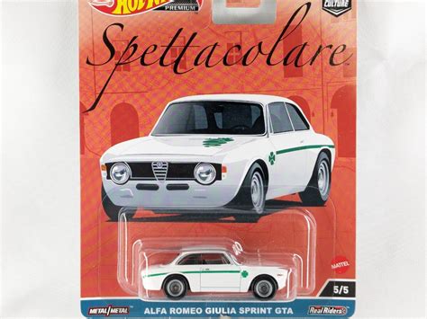 US版 ホットウィール プレミアム カーカルチャー アルファロメオ ジュリア スプリント GTA Hot Wheels ALFA ROMEO FPY HKC 新品 のヤフオク落札情報