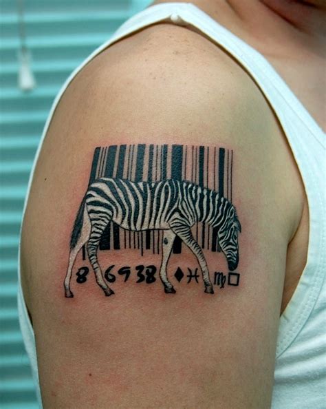 25 Graphic Barcode Tattoo Meanings - Placement Ideas (2019)