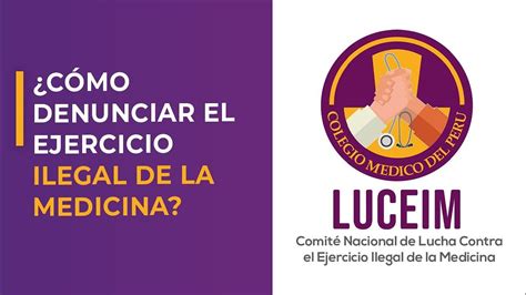 ¿cómo Denunciar El Ejercicio Ilegal De La Medicina Youtube