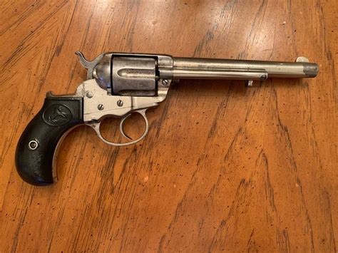 Antique Colt 1877 Da 41 Cal Thunderer Revolver Mfd 1878 For Sale At