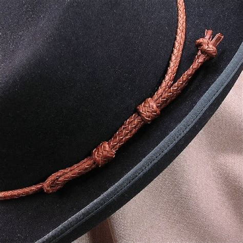 Items similar to Braided Leather Hat Band on Etsy