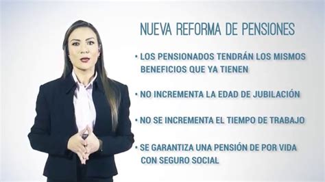 Nueva Reforma De Pensiones Youtube