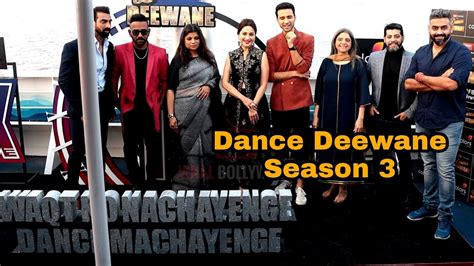 Dance Deewane Season 3 Madhuri Dixit Raghav Dharmesh Tushar