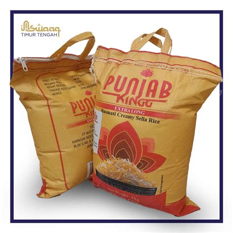 Jual Beras Basmati Punjab Kingg 5kg Shopee Indonesia